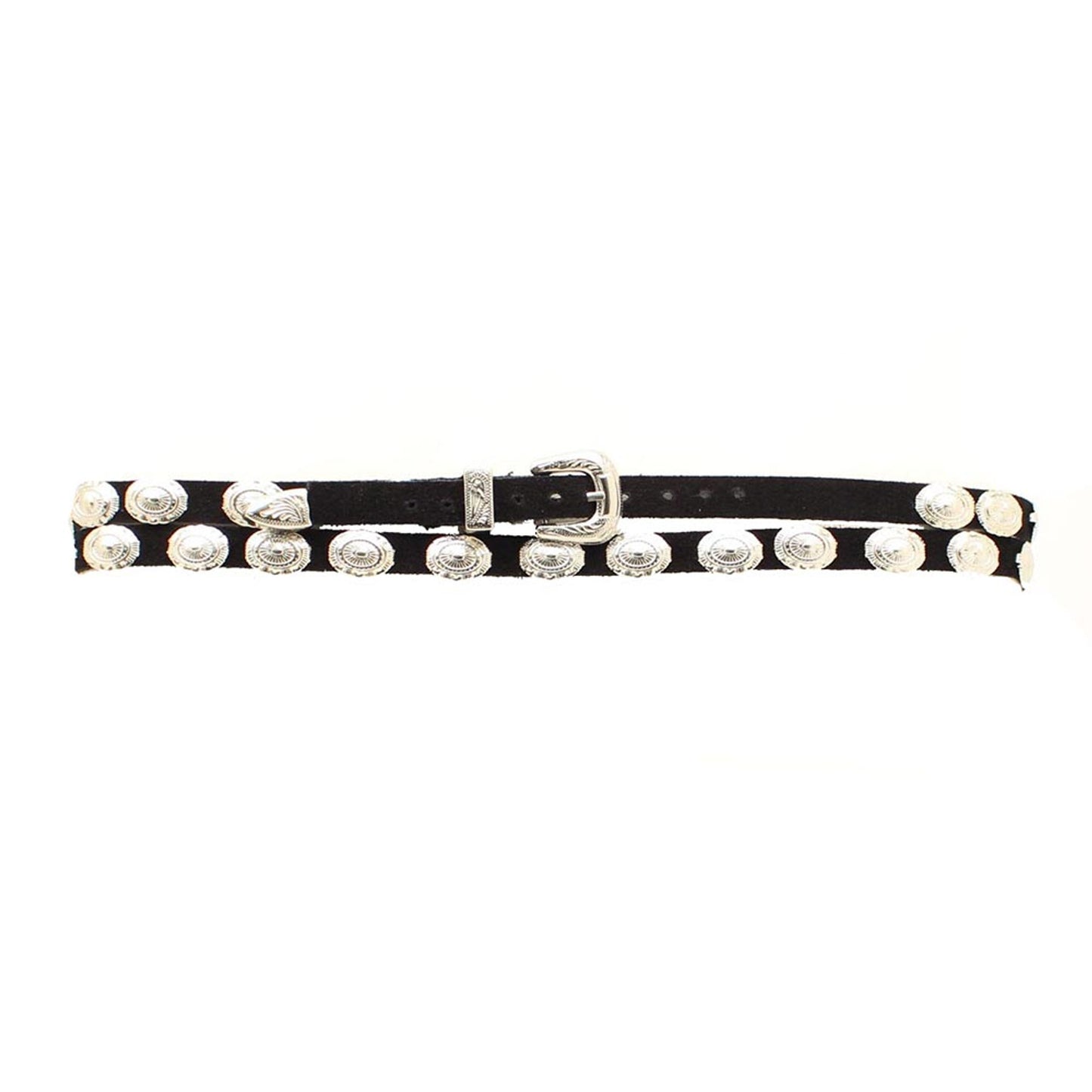 Hat Band Suede With Conchos Black 0292401