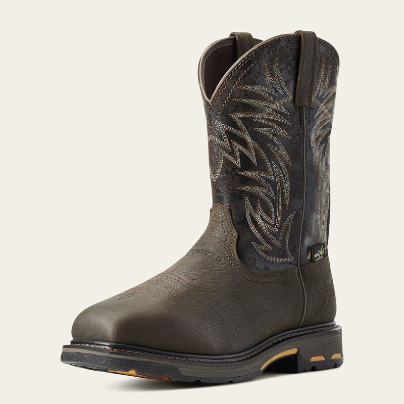 WorkHog Wide Square Toe MetGuard Waterproof Composite Toe Work Boot 10016265