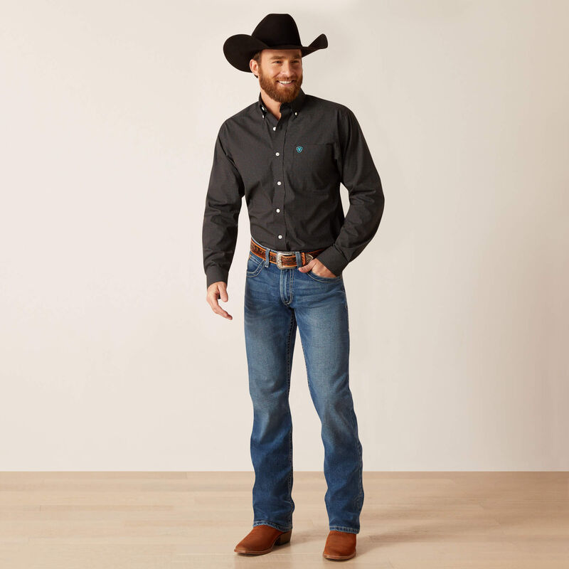Wrinkle Free Gian Fitted Shirt 10047337