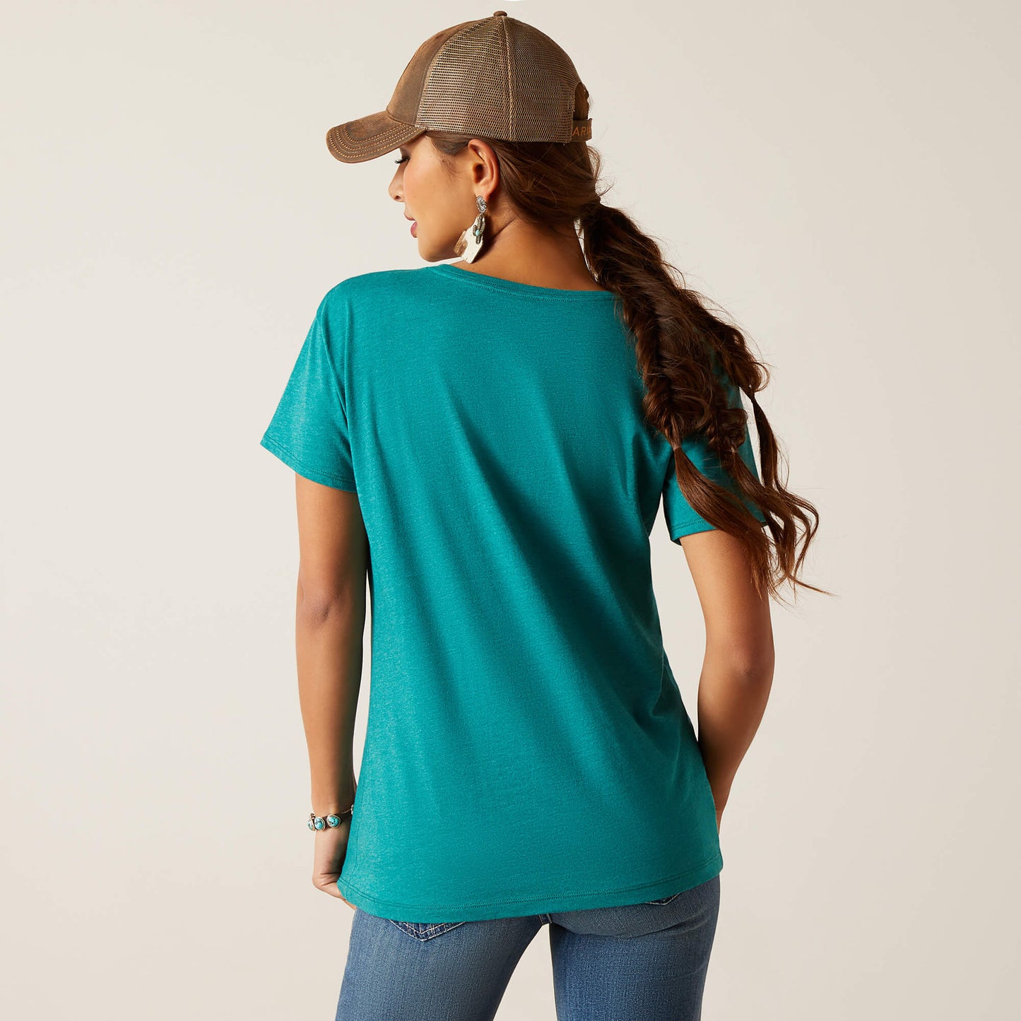 Ariat Longhorn Watercolor T-Shirt 10047920