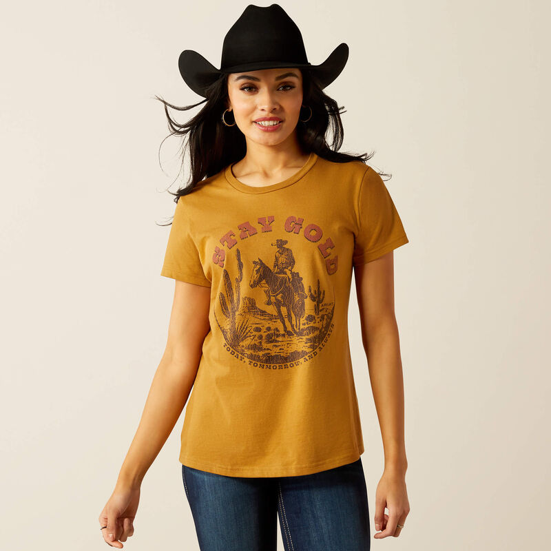 Women's Ariat Stay Gold T-Shirt