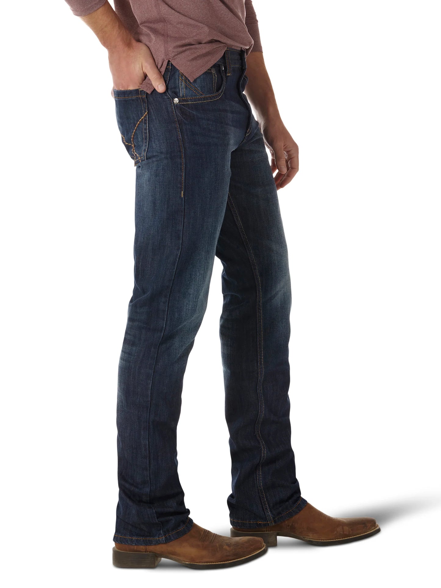 Wrangler Men's River Denim 20X Vintage Bootcut Jean 1042MWXRD