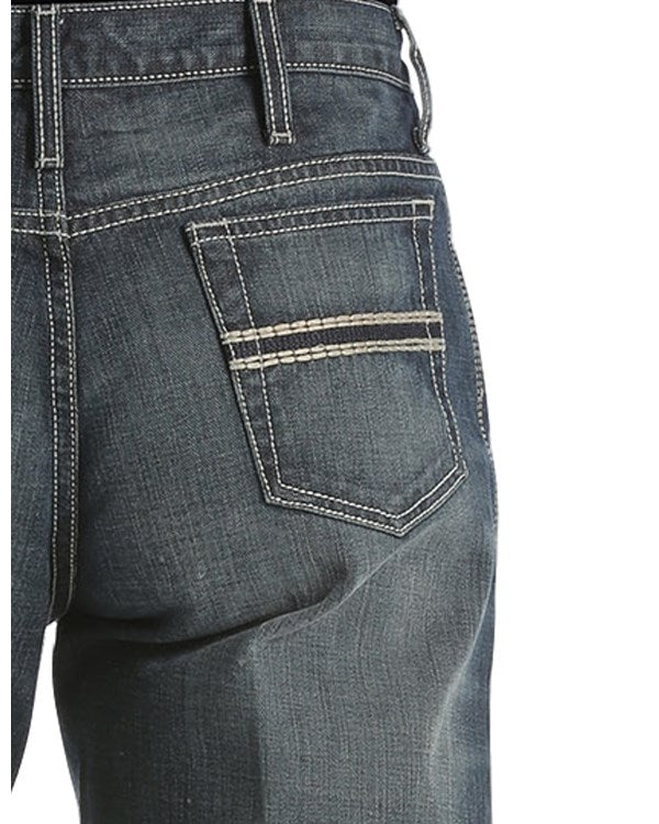 CINCH MEN'S DENIM STONEWASH WHITE LABEL JEANS MB92834019