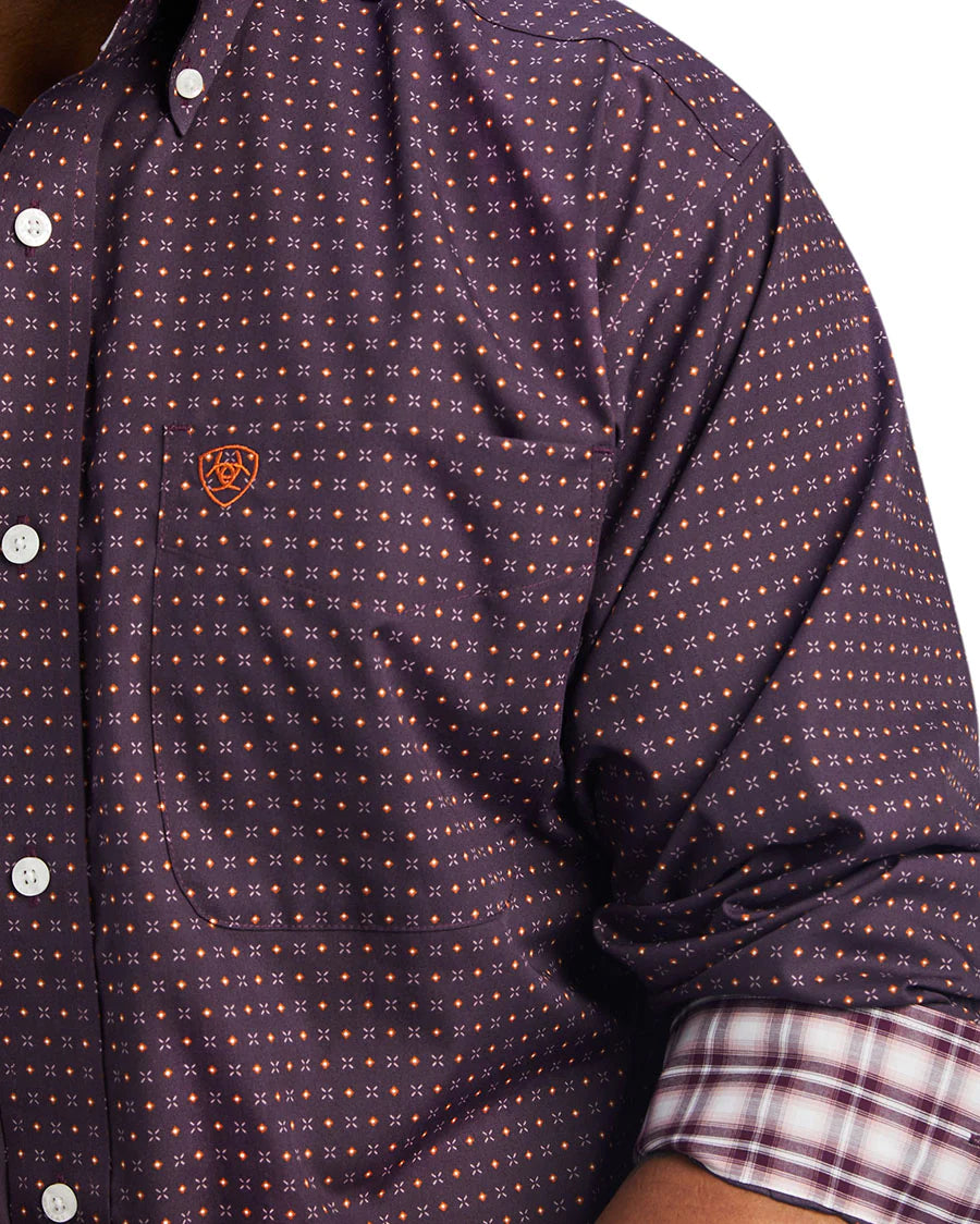 Ariat Men's Wrinkle Free Dylen Classic Fit Shirt (10041748)