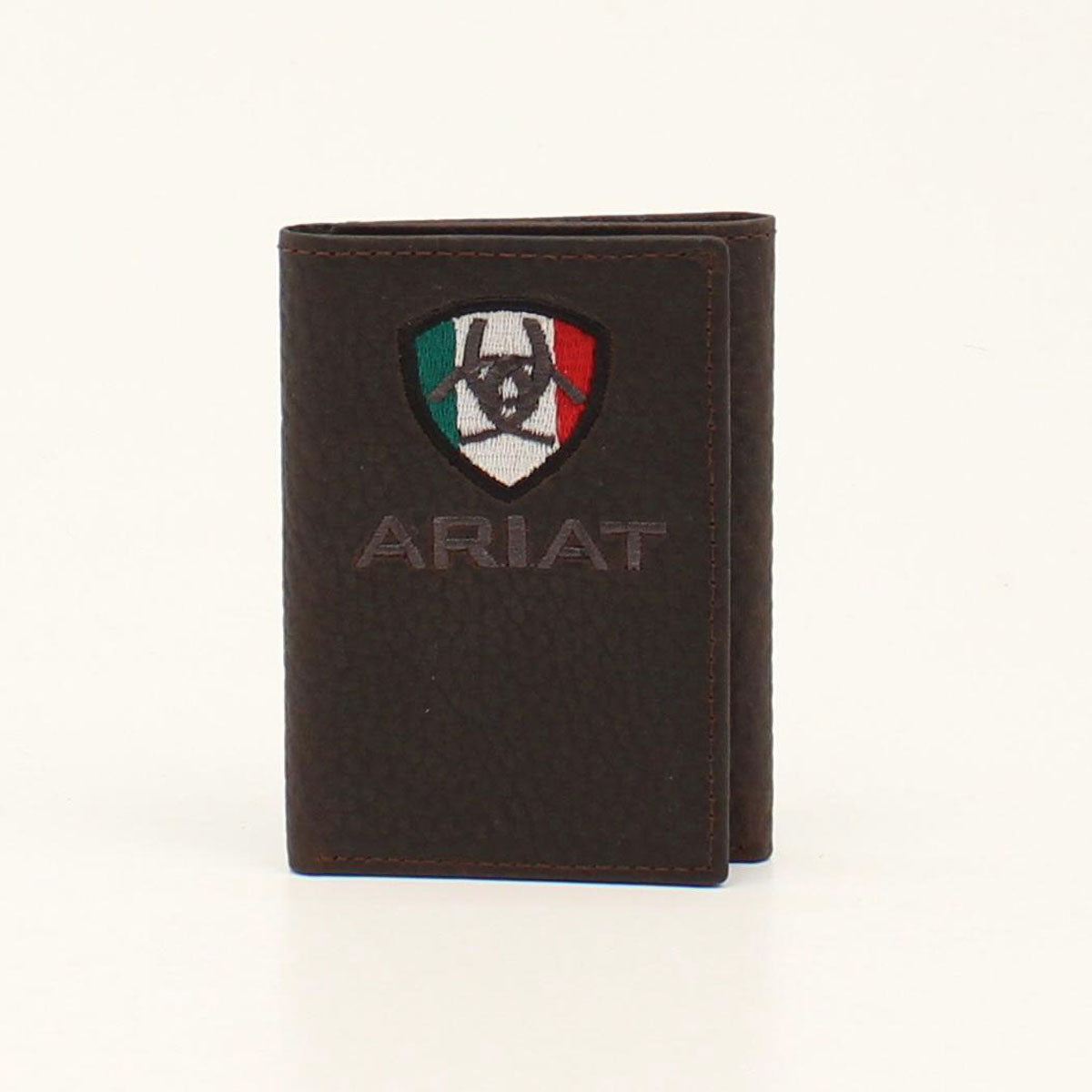 Tri Fold Mexico Flag Logo Wallet from Ariat A35492282
