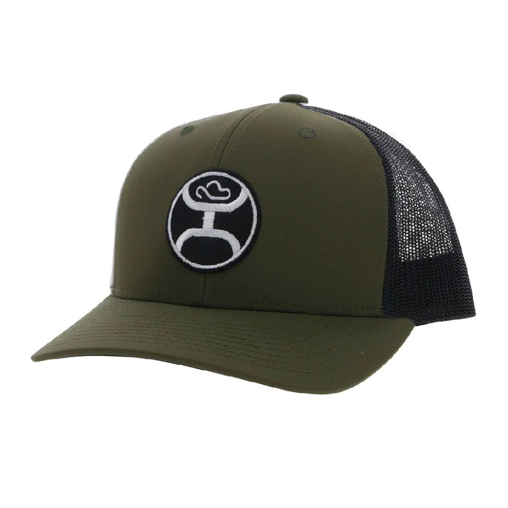 Hooey Mens "Primo" Snapback Cap Olive/Black - 2246T-OLBK
