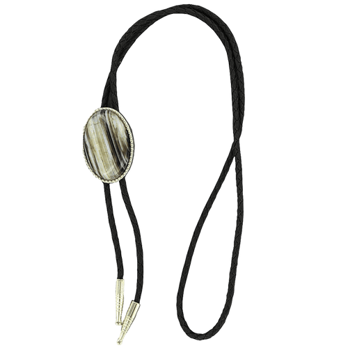 M&F Men's Sadonyx Pendant Bolo Tie 22836