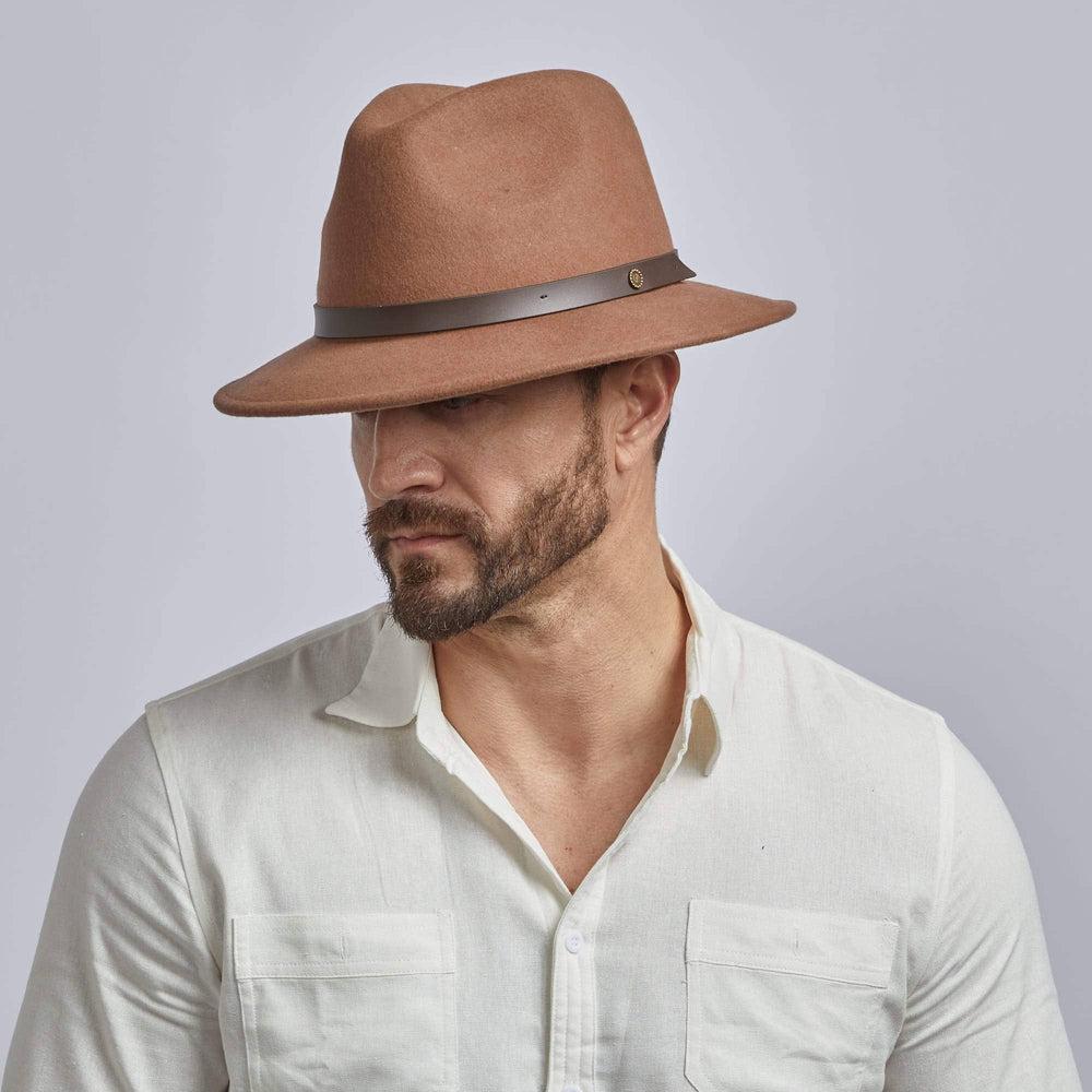 McQueen | Mens Felt Fedora Hat