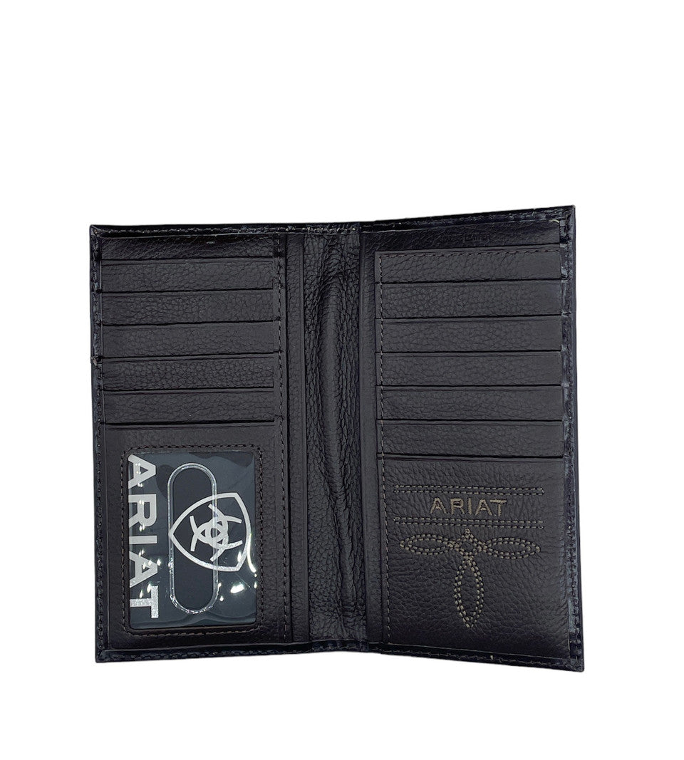 ARIAT RODEO WOVEN SOUTHWESTERN BROWN - ACCESSORIES WALLET A35540282