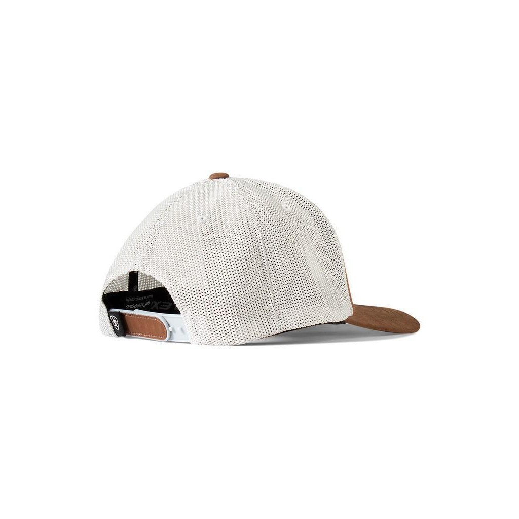 Ariat Western Hat Mens Baseball Cap Faux Leather Logo Brown A300086502