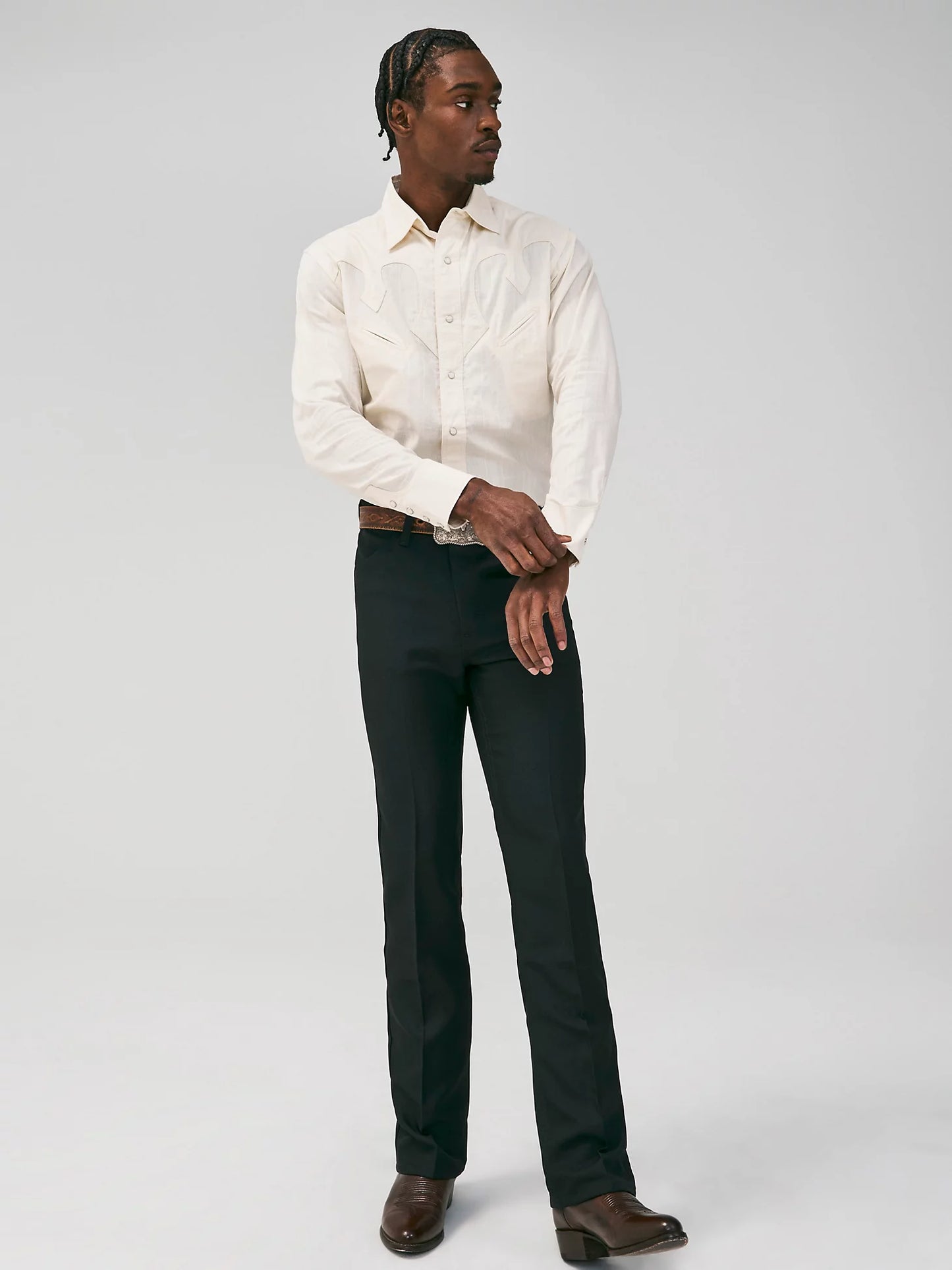 Wrancher Dress Jean Black 00082BK