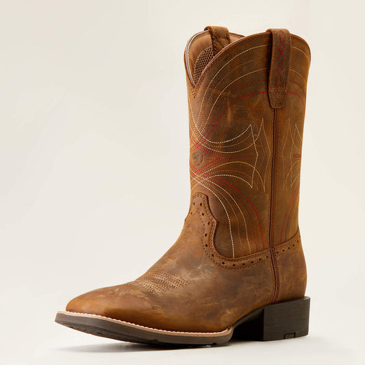 Ariat Men's Sport Wide Square Toe Cowboy Boot 10010963
