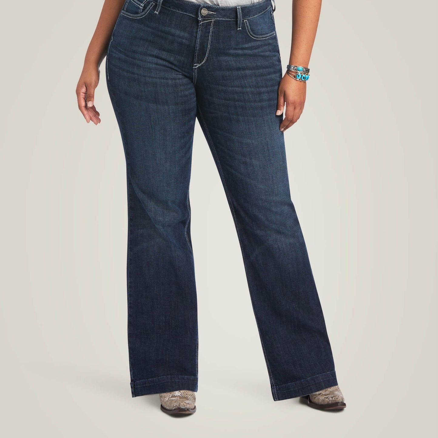 Trouser Perfect Rise Aisha Wide Leg Jean 10040806