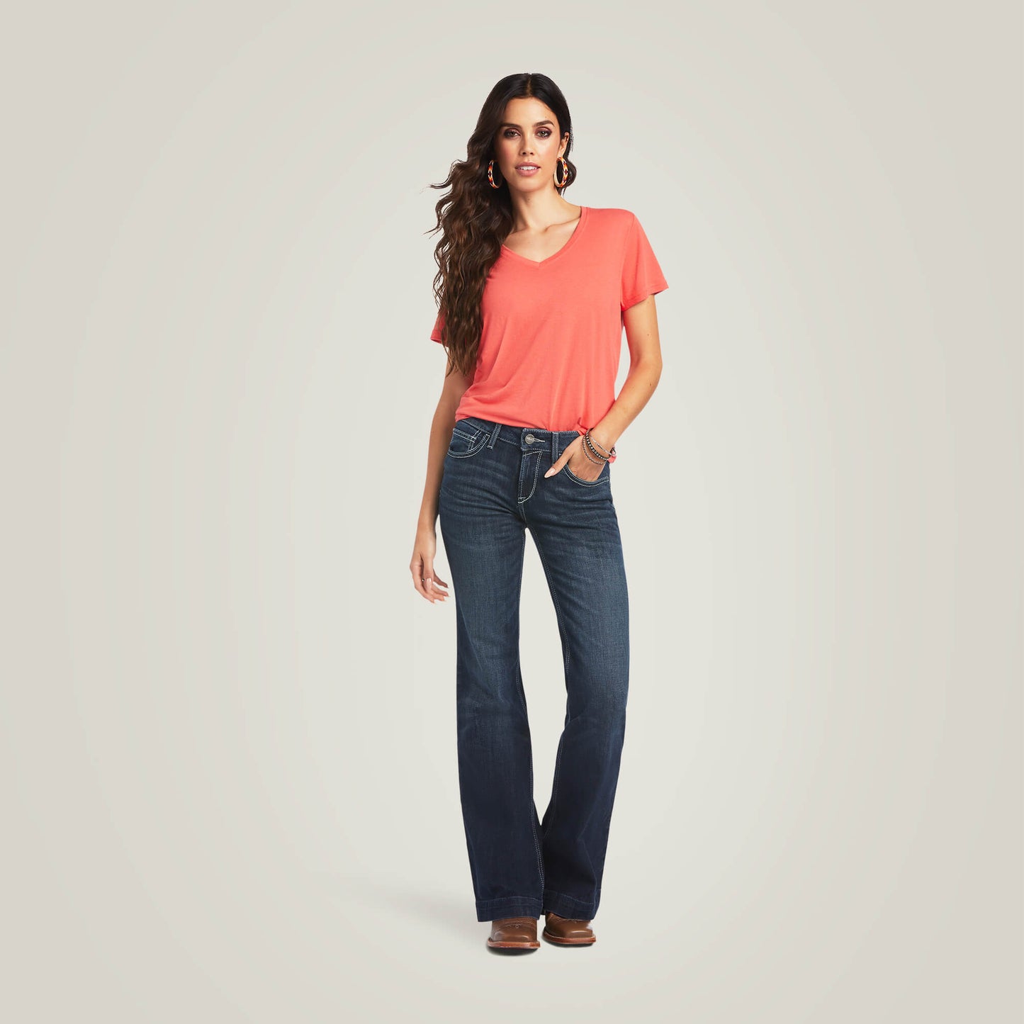 Trouser Perfect Rise Aisha Wide Leg Jean 10040806