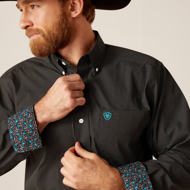 Wrinkle Free Gian Fitted Shirt 10047337