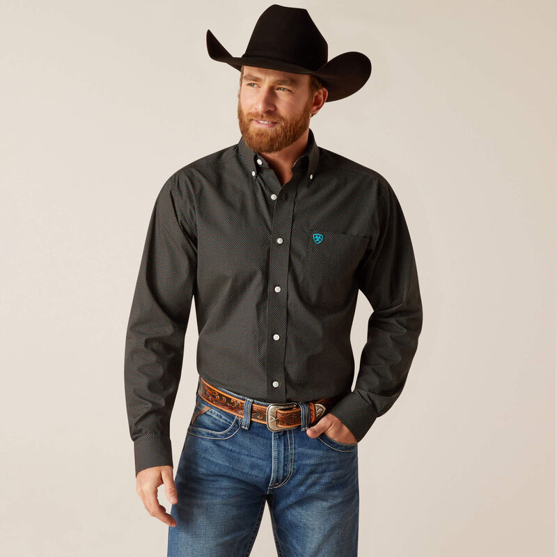 Wrinkle Free Gian Fitted Shirt 10047337