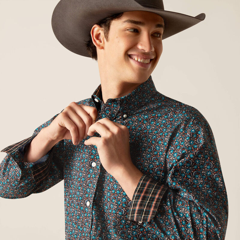 Wrinkle Free Gryffin Classic Fit Shirt 10047342