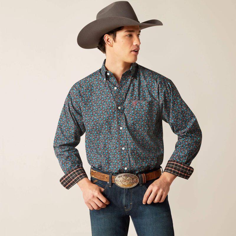 Wrinkle Free Gryffin Classic Fit Shirt 10047342
