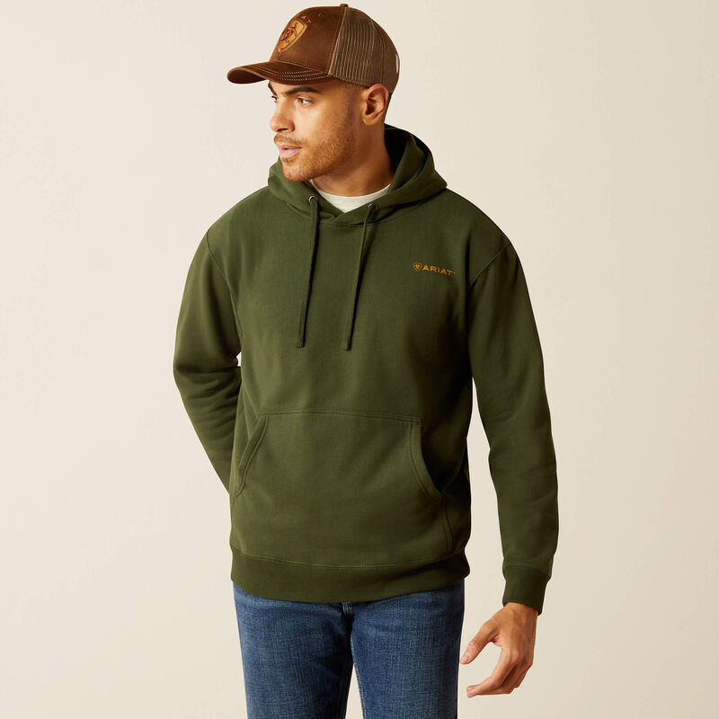 Ariat Barbwire Skull Hoodie