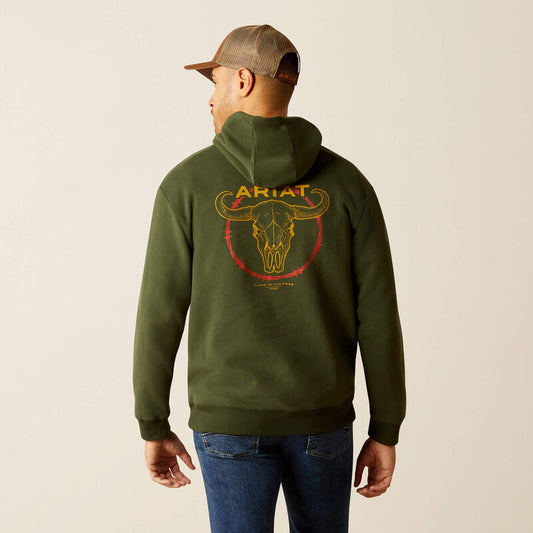Ariat Barbwire Skull Hoodie