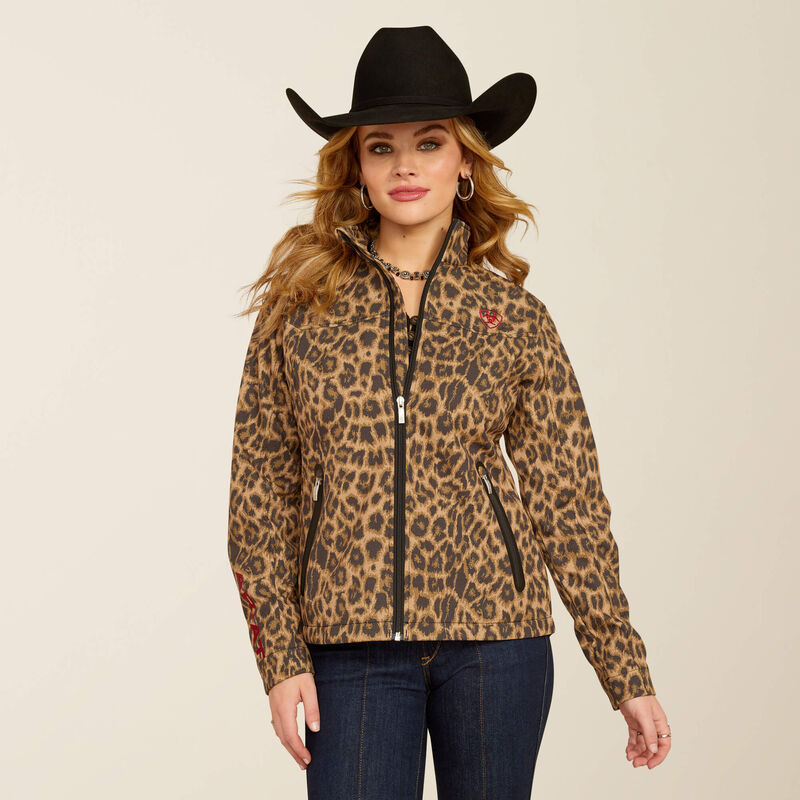 ariat Women's new team, soft shell print jkt 10053013