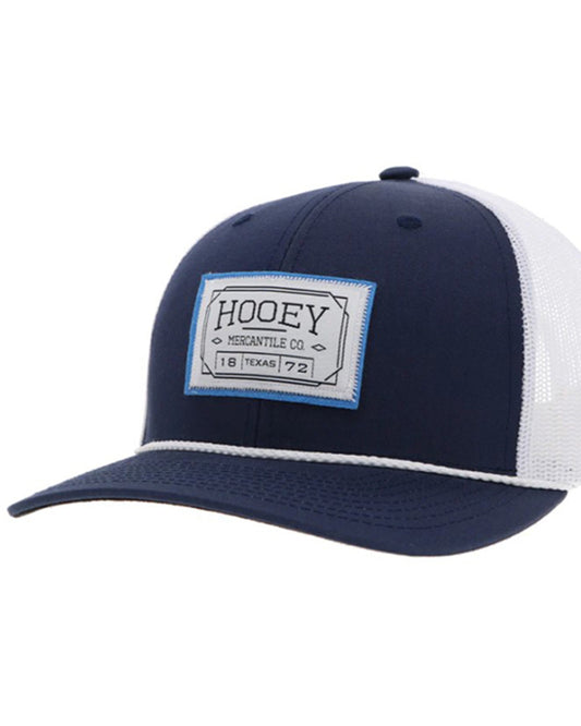 Hooey Men's Doc Trucker Cap 2312T-BLWH
