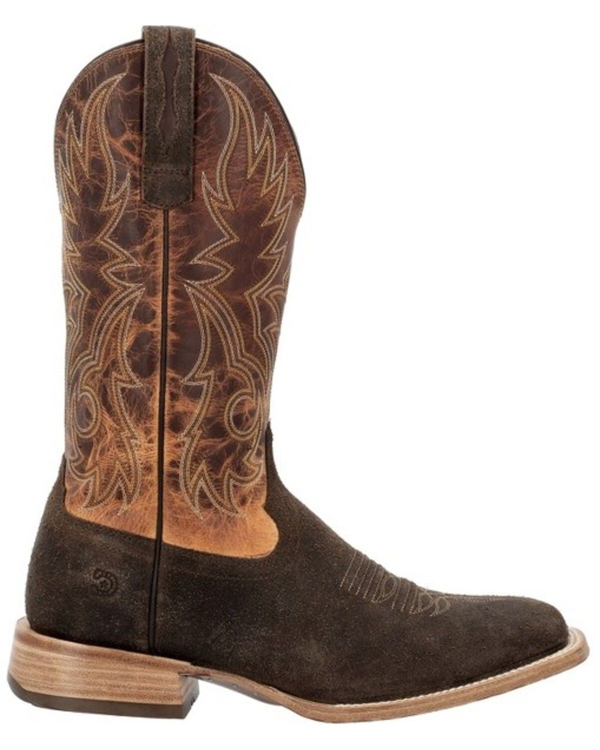 Durango Men's Arena Elite 13" Roughout Roper Boots - Broad Square Toe
