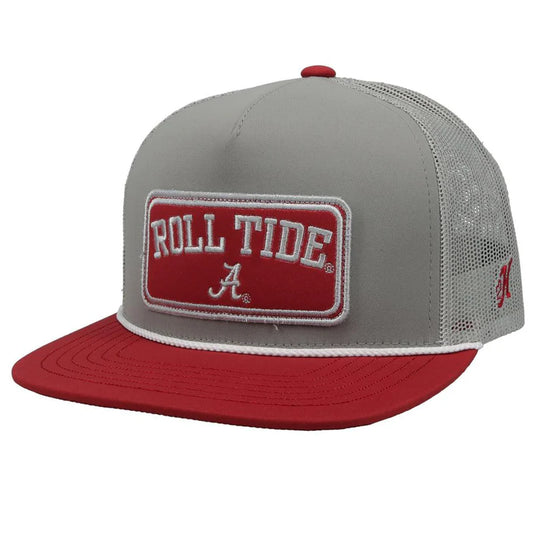 UNIVERSITY OF ALABAMA GREY/WHITE W/CRIMSON/WHITE PATCH 7193T-GYWH