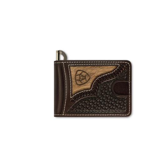 ARIAT BIFOLD MONEY CLIP WALLET A3562847