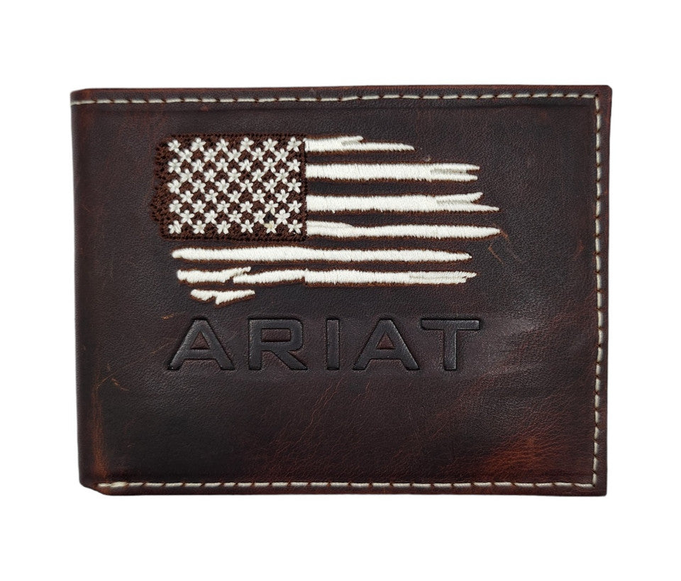 ARIAT BIFOLD AMERICAN FLAG A3553834