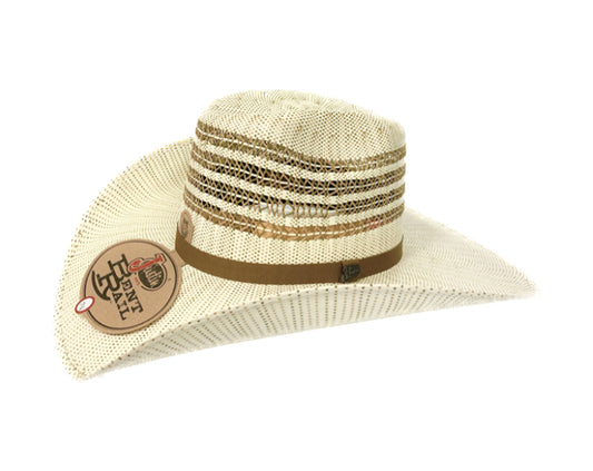 JUSTIN BR BARREL IV BROWN - HAT STRAWS - JS3456BARL44