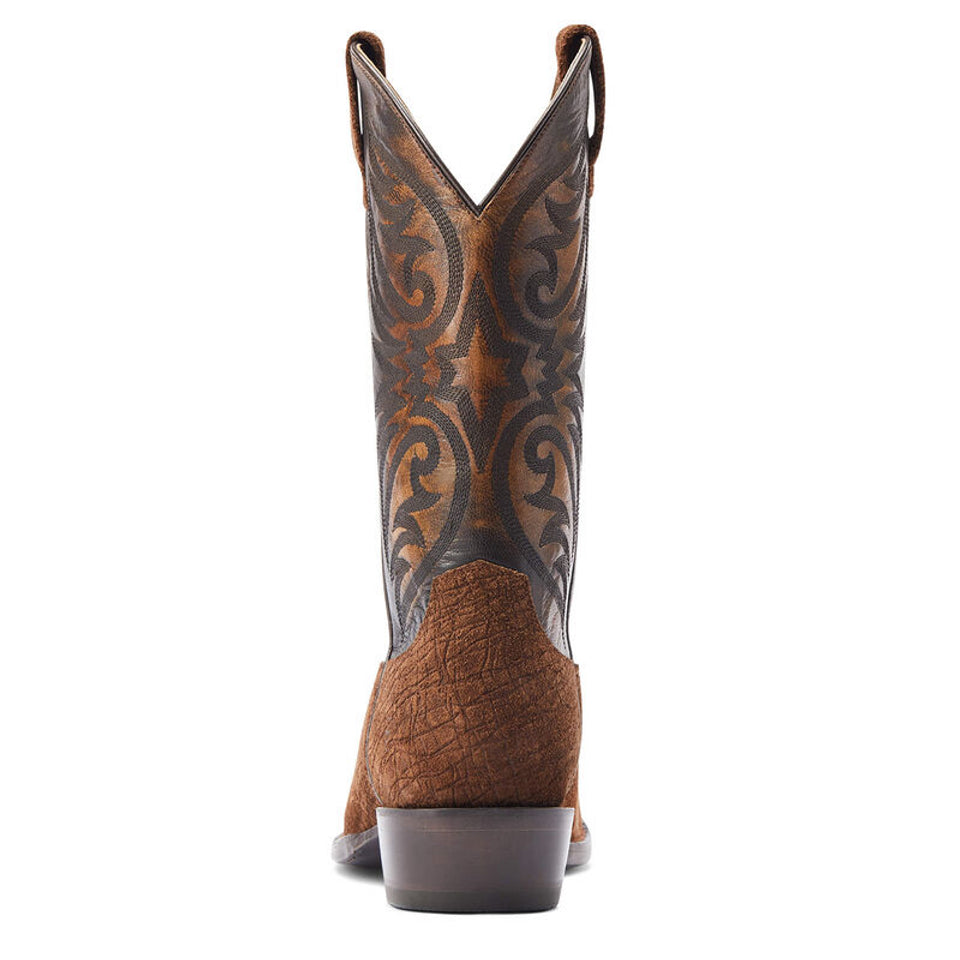 ARIAT BANKROLL HIPPO TAN SUEDE - BOOT MENS WESTERN - 10044557