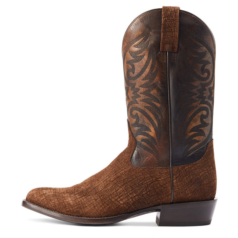 ARIAT BANKROLL HIPPO TAN SUEDE - BOOT MENS WESTERN - 10044557