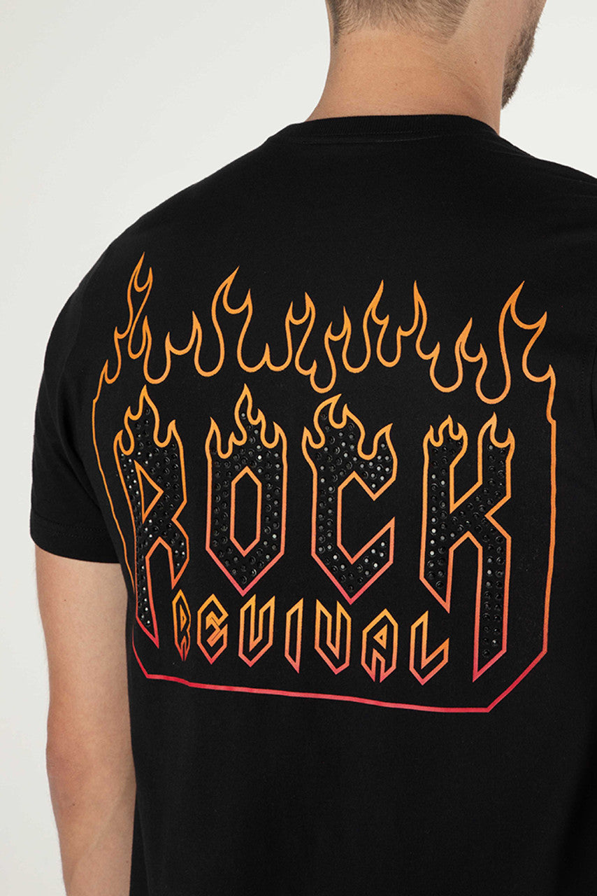 Rock Revival FBA7003 CREWNECK T-SHIRT