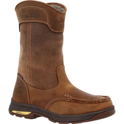 GEORGIA BOOT ATHENS SUPERLYTE ALLOY TOE WATERPROOF WELLINGTON PULL-ON