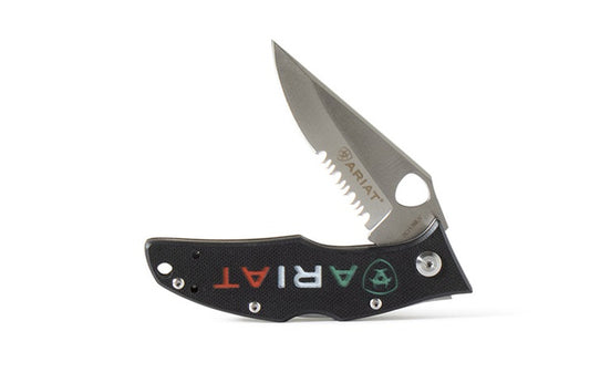 ARIAT HYBRID MEXICO FLAG LOGO KNIFE - ACC KNIVES - A710012401