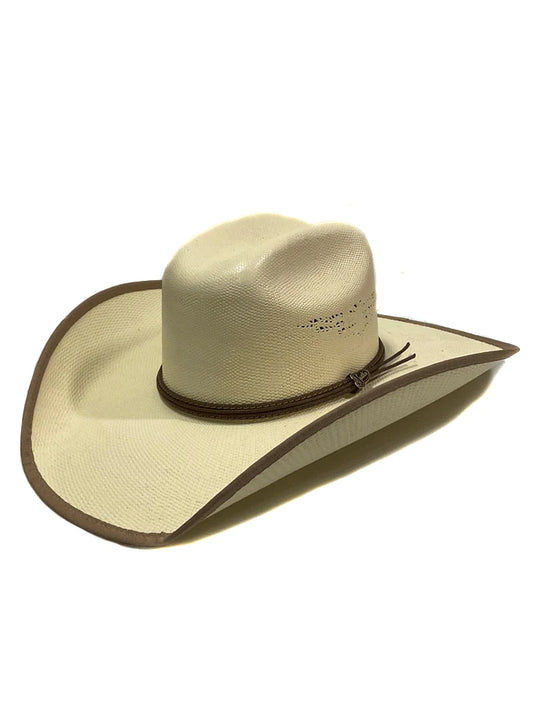 Justin IVORY Bent Rail Fenix Straw Cowboy Hat Ivory JS5256FNX