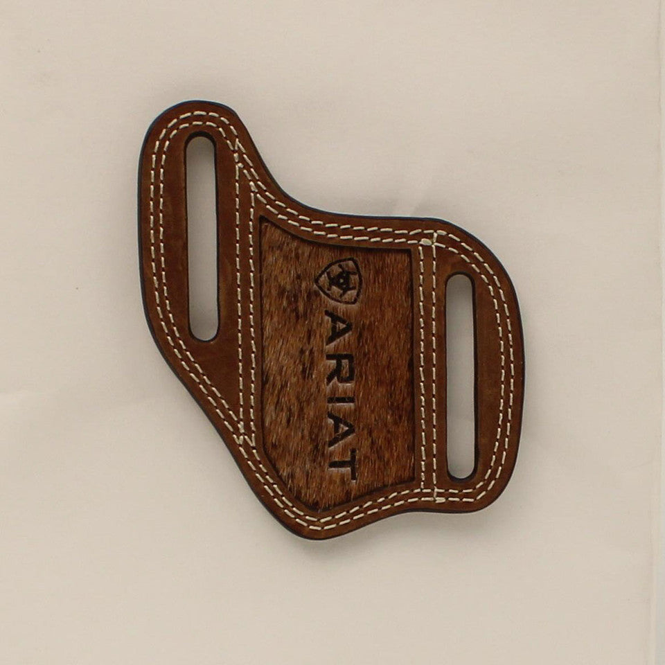 ARIAT LEATHER CALF HAIR BROWN SHEATH - ACC KNIVES - A1801744