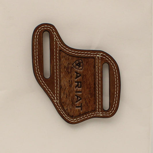 ARIAT LEATHER CALF HAIR BROWN SHEATH - ACC KNIVES - A1801744