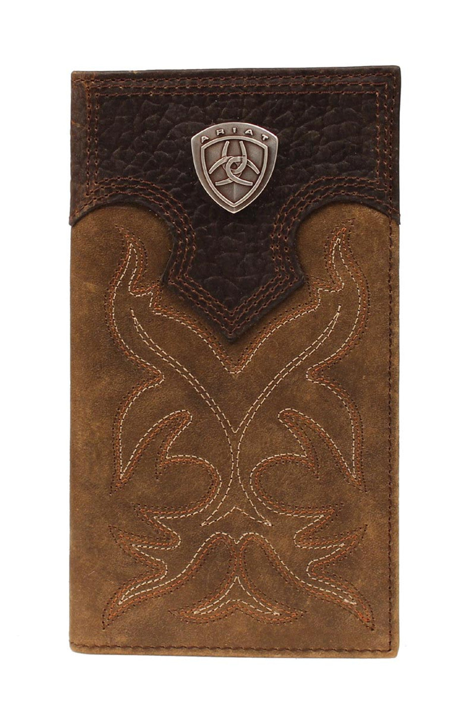 ARIAT RODEO BROWN BOOT STITCH - ACCESSORIES WALLET A3510844