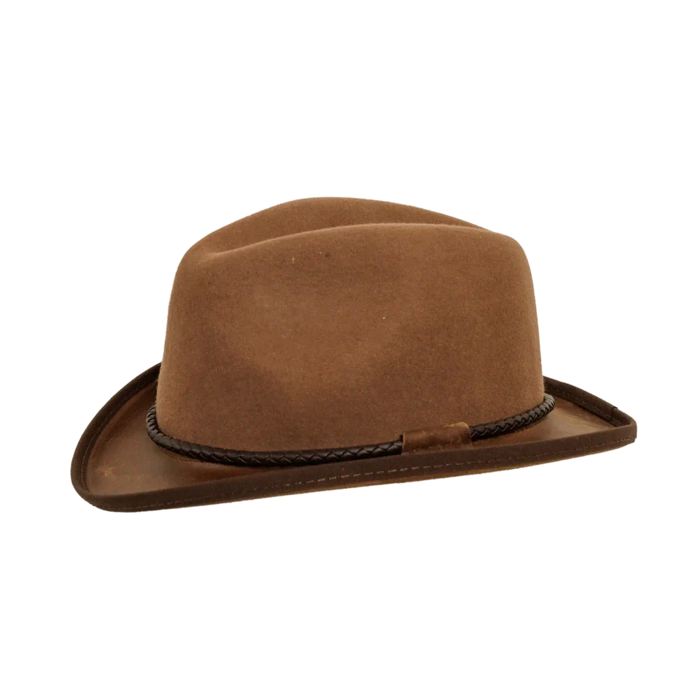 Peak | Mens Felt Fedora Hat