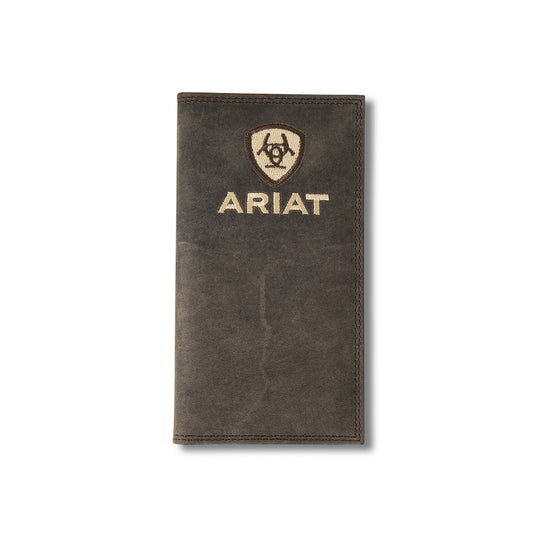 ARIAT RODEO CRAZY HORSE BROWN - ACCESSORIES WALLET A3556502