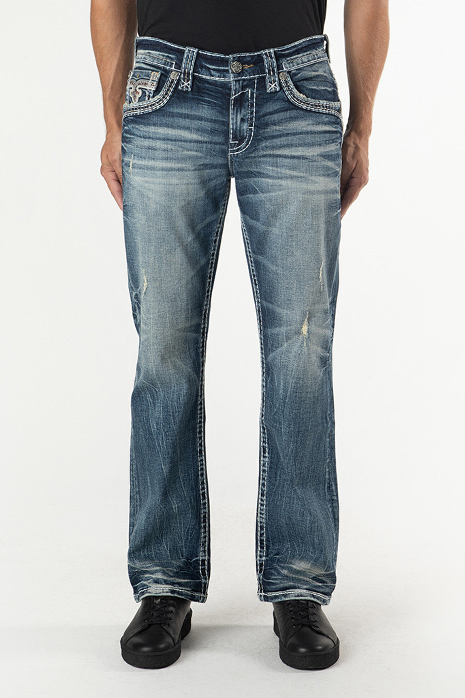 ROCK REVIVAL FOLIAGE B208R BOOT CUT JEAN