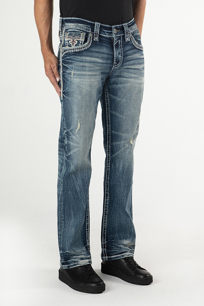 ROCK REVIVAL FOLIAGE B208R BOOT CUT JEAN