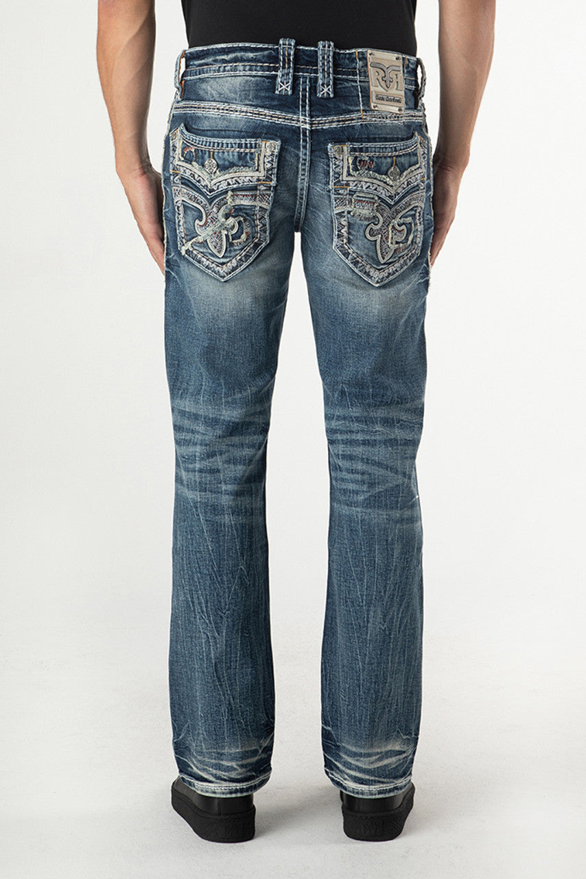 ROCK REVIVAL FOLIAGE B208R BOOT CUT JEAN