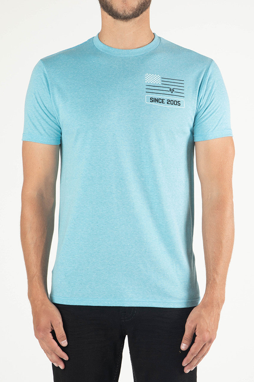 Rock Revival T-Shirt Blue RRT3152