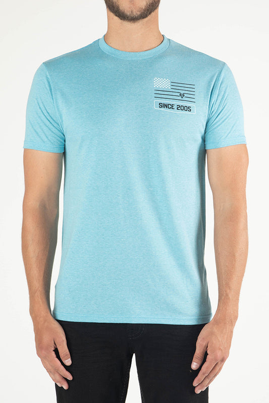 Rock Revival T-Shirt Blue RRT3152