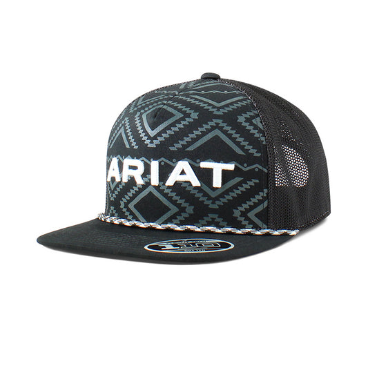 ARIAT AZTEC ROPE BLACK - HATS CAP - A300072001