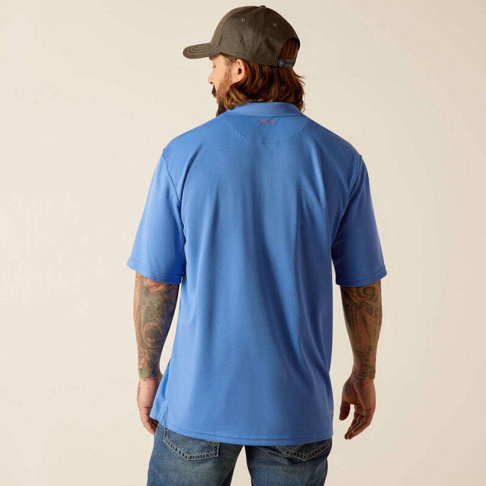 ARIAT TEK SEASCAPE - MENS POLO - 10048835