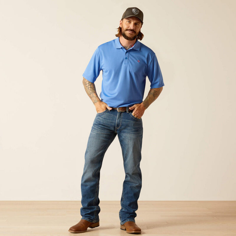 ARIAT TEK SEASCAPE - MENS POLO - 10048835